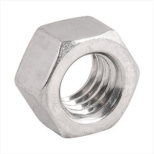 Porca sextavada inox UNC 3/8" - Vonder