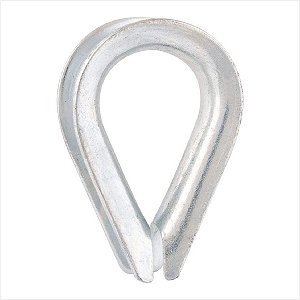 Anilha/sapatilho para cabo de aço 19,10 mm - 3/4" - Vonder