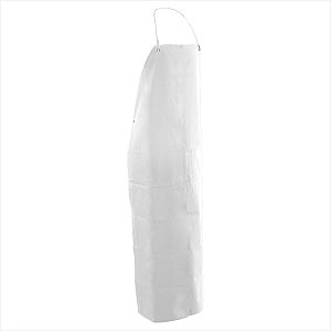 Avental de PVC branco com forro 1,20 m x 0,70 m - Vonder