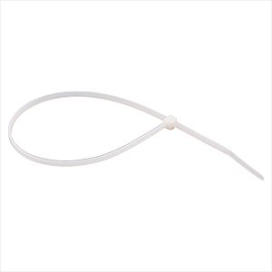 Abraçadeira de nylon branca 280 mm x 3,6 mm com 100 peças - Vonder