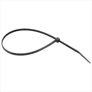 Abraçadeira de nylon preta 280 mm x 3,6 mm com 100 peças - Vonder