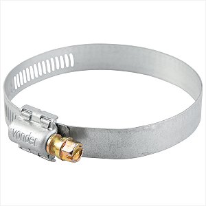Abraçadeira rosca sem fim 63 mm a 82 mm com 4 peças AL 6483 - Vonder
