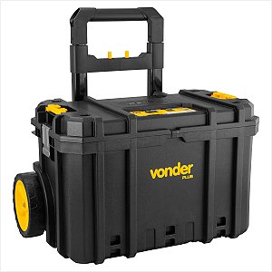 Caixa plástica para ferramentas com rodas CRV 700 - Vonder Plus