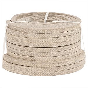 Gaxeta de algodão quadrada ensebada 5/16" - Vonder