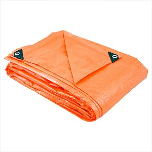 Lona de polietileno laranja 7 m x 6 m - Vonder