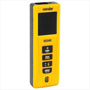 Medidor de distância a laser 40,0 m VD 040 - Vonder