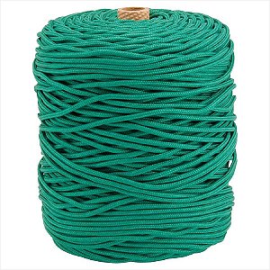 Corda multifilamento trançada 6,0 mm x 191 m verde - Vonder