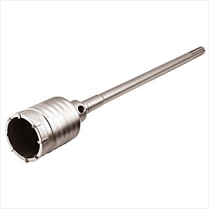 Serra copo com dentes de metal duro/vídea 90 mm tipo SDS MAX ZMX - Vonder