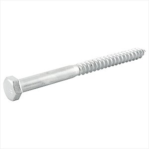 Parafuso sextavado rosca soberba 3/8" x 120 mm 100 peças Vonder