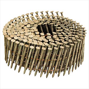 Prego coil anelado 2,5 x 64 mm zincado carretel com 300 unidades para PP 700 Vonder