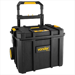 Caixa plástica para ferramentas com rodas CRV 900 - Vonder Plus