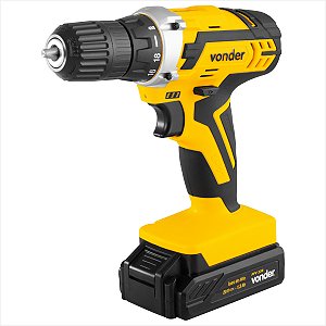 Parafusadeira/furadeira a bateria 20 V fonte bivolt automática PFV 238 Vonder