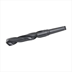 Broca de aço rápido 40,00 mm DIN 345 CM4 HSS preta - Vonder
