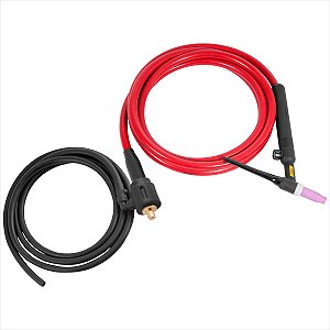 Tocha TIG 200 A TTV 209 engate rápido 9 mm com válvula 4 metros - Vonder