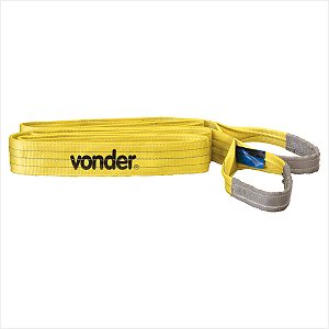 Cinta para elevação de cargas 7:1 6,0 m 3,0 tf amarela CE 360 - Vonder