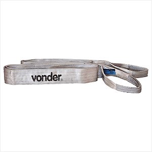 Cinta para elevação de cargas 7:1 3,0 m 4,0 tf cinza CE 430 - Vonder