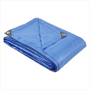 Lona de polietileno azul 9 m x 5 m - Vonder