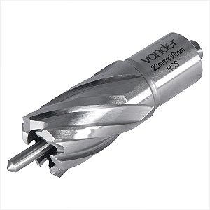 Broca anular encaixe Weldon 22 mm x 30 mm - Vonder