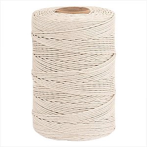 Corda multifilamento trançada 4 mm x 405 m branca - Vonder