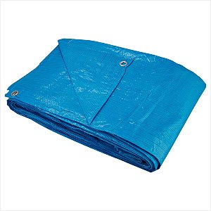 Lona de polietileno azul 10 m x 4 m 100 micra - Vonder LEVE