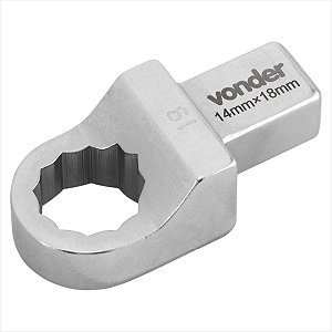 Ponta chave estrela de 19 mm 14 mm x 18 mm torquímetro de estalo intercambiável Vonder