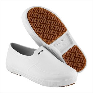 Sapato ocupacional classic sem salto branco n° 43 - Vonder