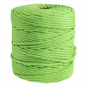 Corda caminhoneiro trançada 6 mm x 180 m verde - Vonder