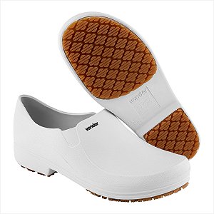 Sapato ocupacional classic com salto branco n° 42 - Vonder