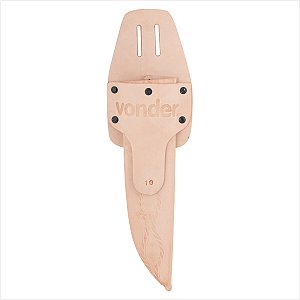 Bainha de couro fixa para facão 10" - Vonder