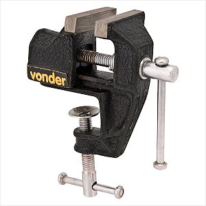 Torno de bancada tipo mini 2.3/4 Ferro fundido - Vonder