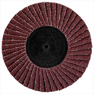 Disco desbaste/acabamento flap-disc 3" G80 encaixe rápido - Vonder