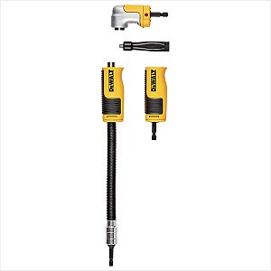 Adaptador Angular para Parafusadeira 4 em 1 DWAMRASET - DeWalt