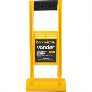 Suporte plástico para carregar chapas de drywall e MDF - Vonder