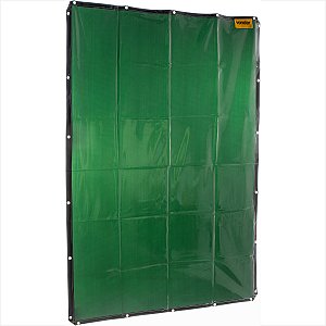 Cortina de proteção para solda verde 1,22 m x 1,78 m - Vonder