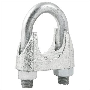Clips para cabo de aço 1.1/4" - 31,80 mm 1 peça - Vonder