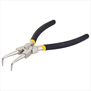 Alicate para anéis interno bico curvo 8.1/2" - Vonder