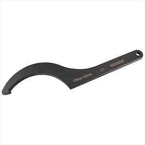 Chave gancho 155,0 mm a 165,0 mm aço cromo vanádio - Vonder