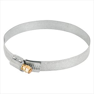 Abraçadeira rosca sem fim 88 mm a 108 mm com 2 peças AL 89108 - Vonder