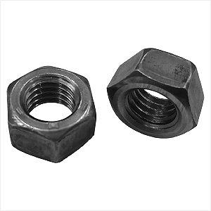 Porca sextavada 8.8 3/8" UNC 100 peças - Vonder