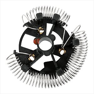Resistência para ducha 3 temperaturas 5.400 W 220 V branca - Vonder