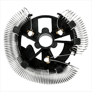 Resistência para ducha 3 temperaturas 4.400 W 220 V branca - Vonder