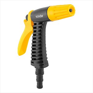 Esguicho plástico tipo pistola reforçado espigão adaptável (1/2" - 5/8" - 3/4") Vonder