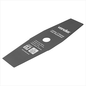 Lâmina de 2 pontas para roçadeiras 305 mm x 25,4 mm - Vonder