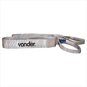 Cinta para elevação de cargas 7:1 3,0 m 4,0 tf cinza CE 430 - Vonder