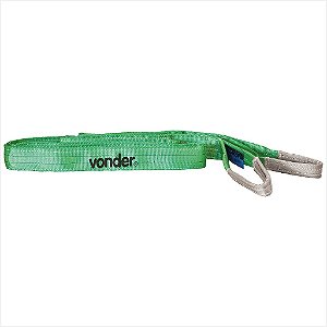 Cinta para elevação de cargas 7:1 6,0 m 2,0 tf verde CE 260 - Vonder