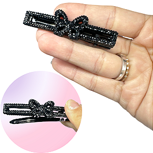 Presilha para Cabelos Preta