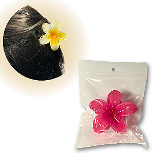 Pregadeira Flor Havaiana