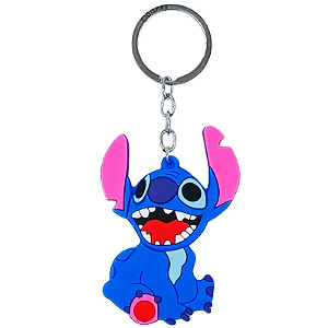 Chaveiro Stitch Disney 11cm em Silicone
