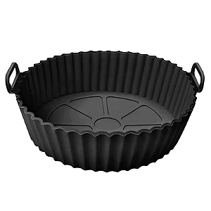 Forma Redonda de Silicone para Air Fryer