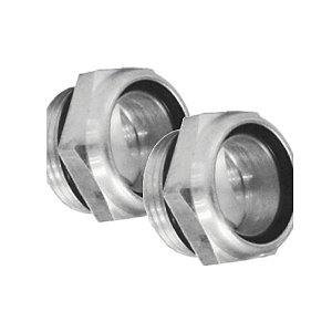 ST10176-1 Visor 1" em alumínio de nível de óleo para compressor